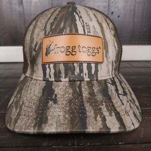 Frogg Toggs Patch Realtree Camoflauge Camo Snap Back‎ Hat Cap